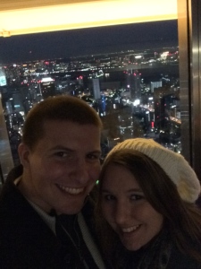 At the top of Tokyo Tower.